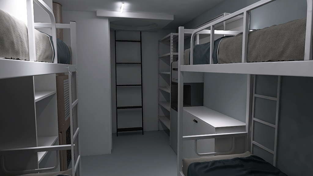 Wejście do schronu rodzinnego dla 4 osób